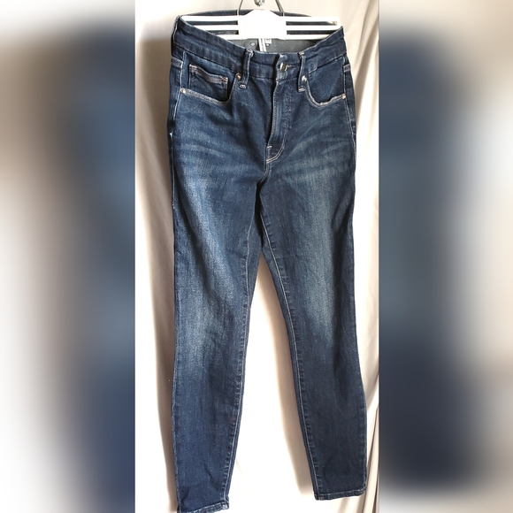 *Good American Good Legs Skinny Jeans in Blue Womens Size 4 / 27 Style GL… - Picture 3 of 6